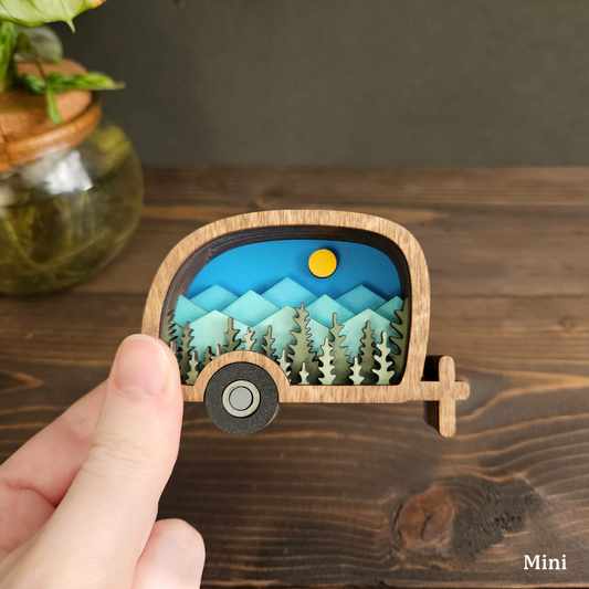 3D Layered Mini Camper