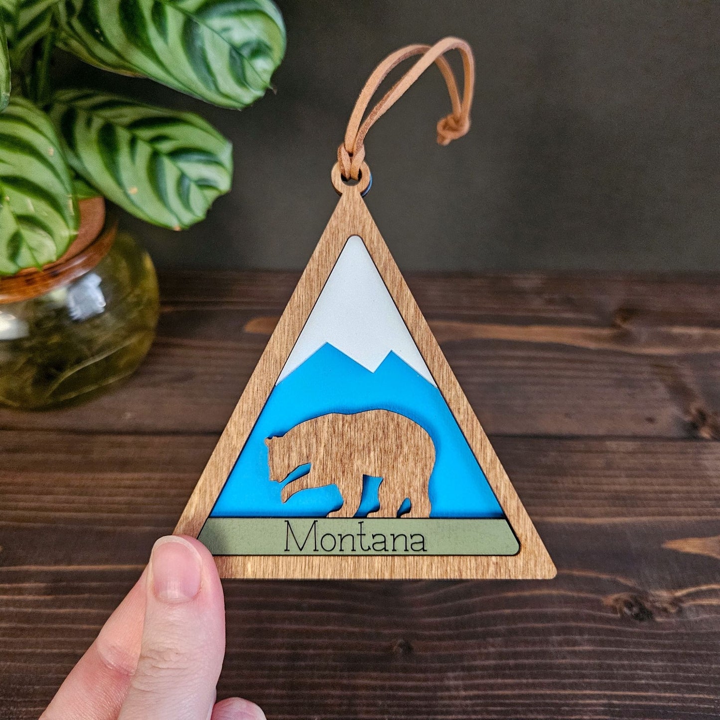 Mountain Bear Ornament