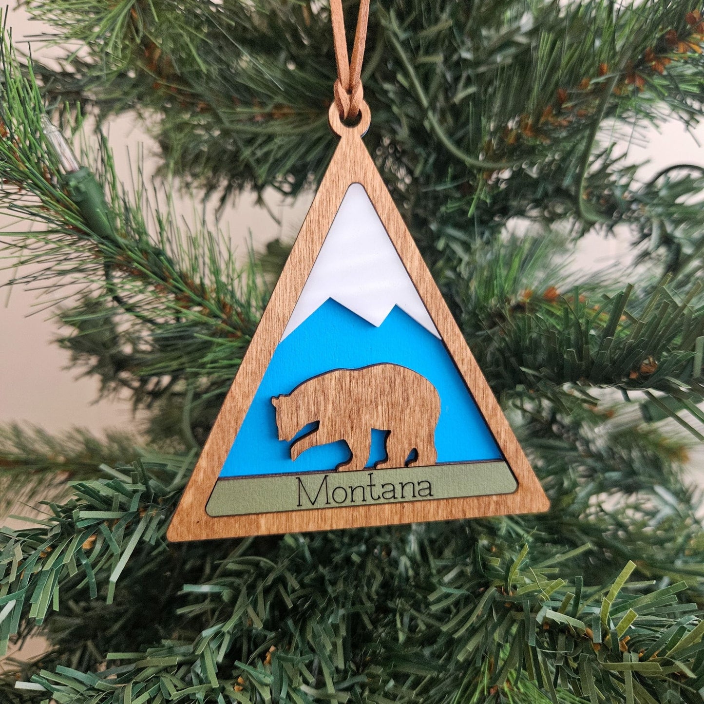 Mountain Bear Ornament