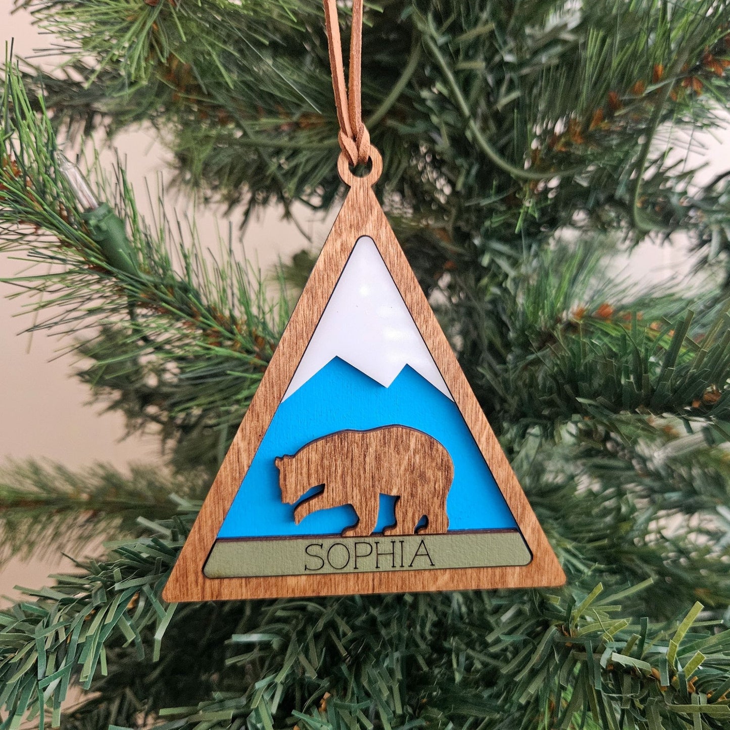 Mountain Bear Ornament
