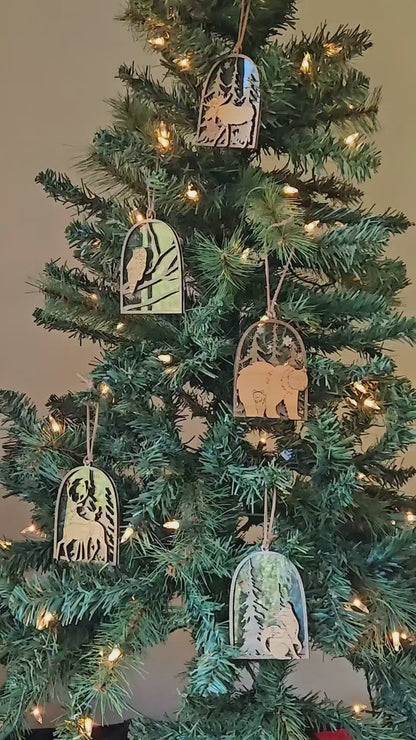 Owl Arch Christmas Tree Ornament