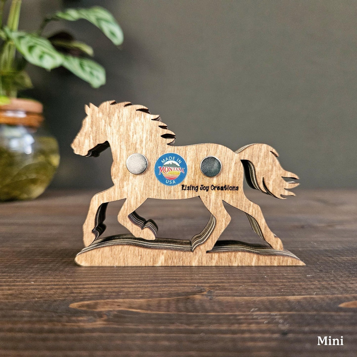 3D Layered Mini Horse
