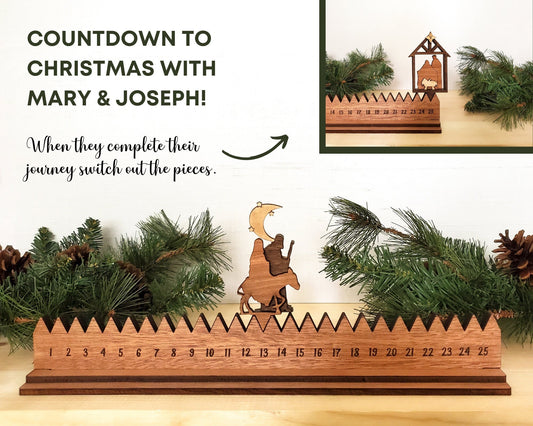 Mary & Joseph Christmas Countdown 2023 Advent Calendar