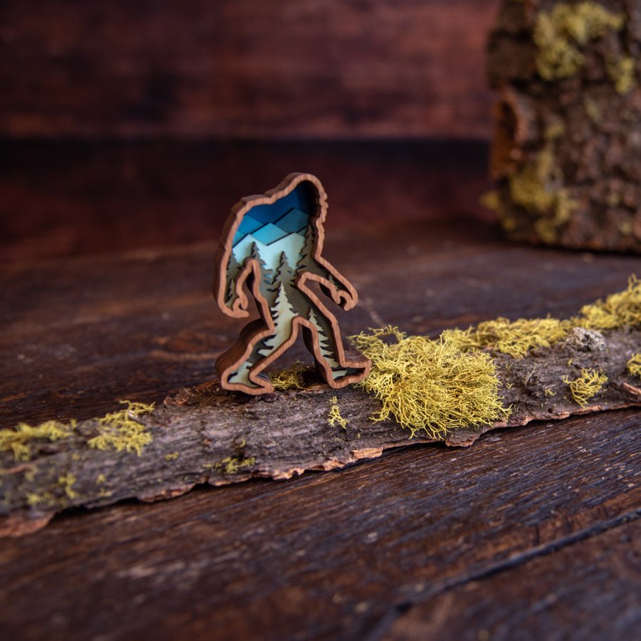 3D Layered Mini Bigfoot