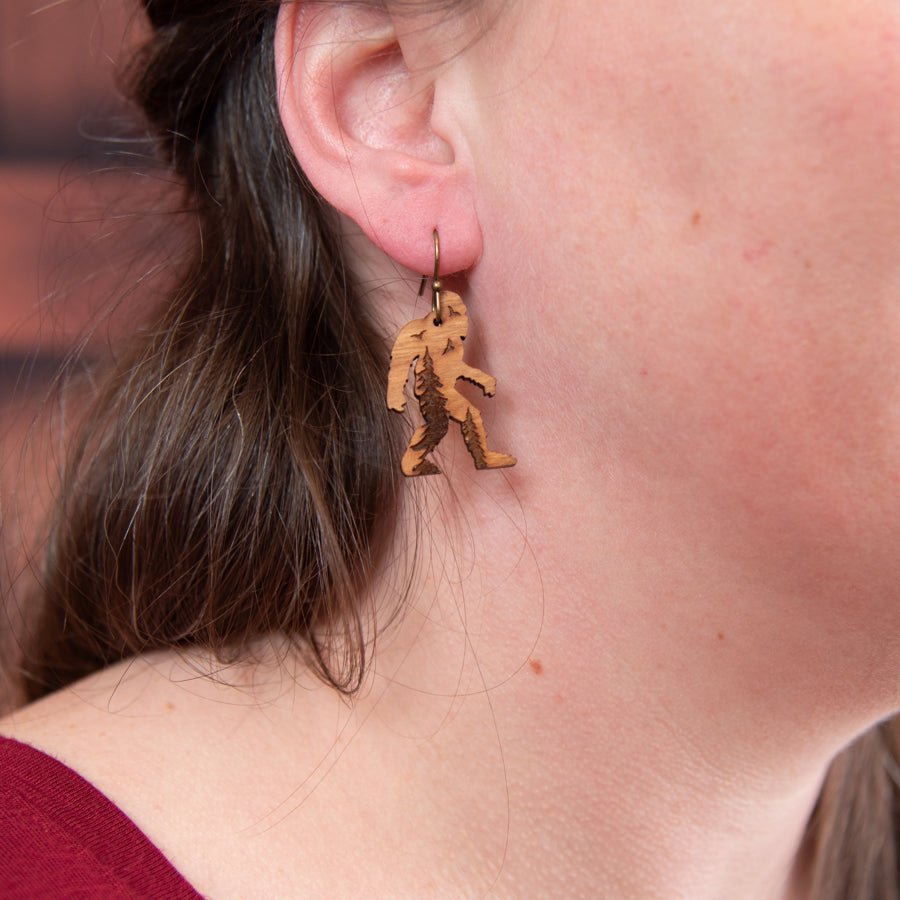 Bigfoot Earrings